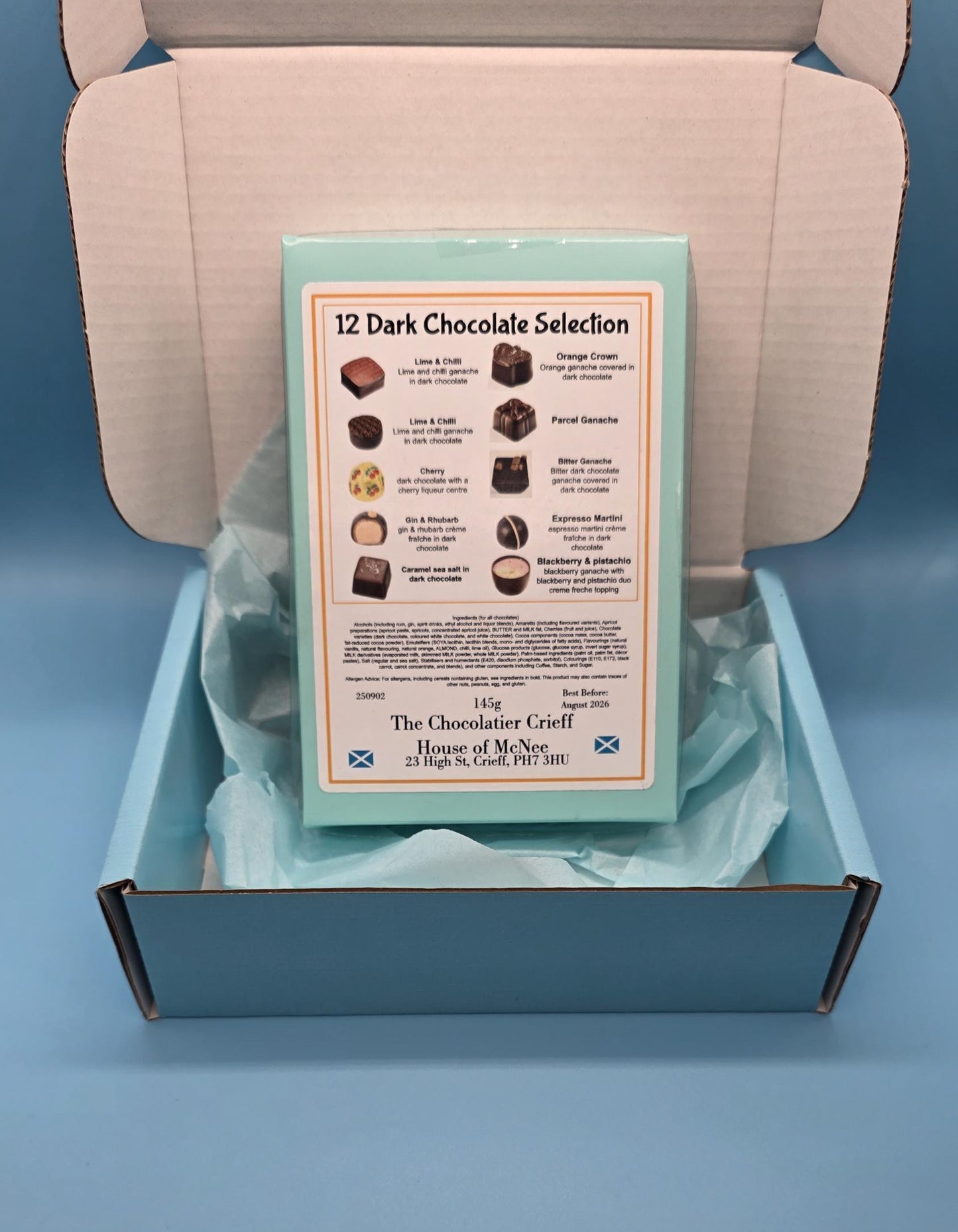 12 Dark Chocolate Selection