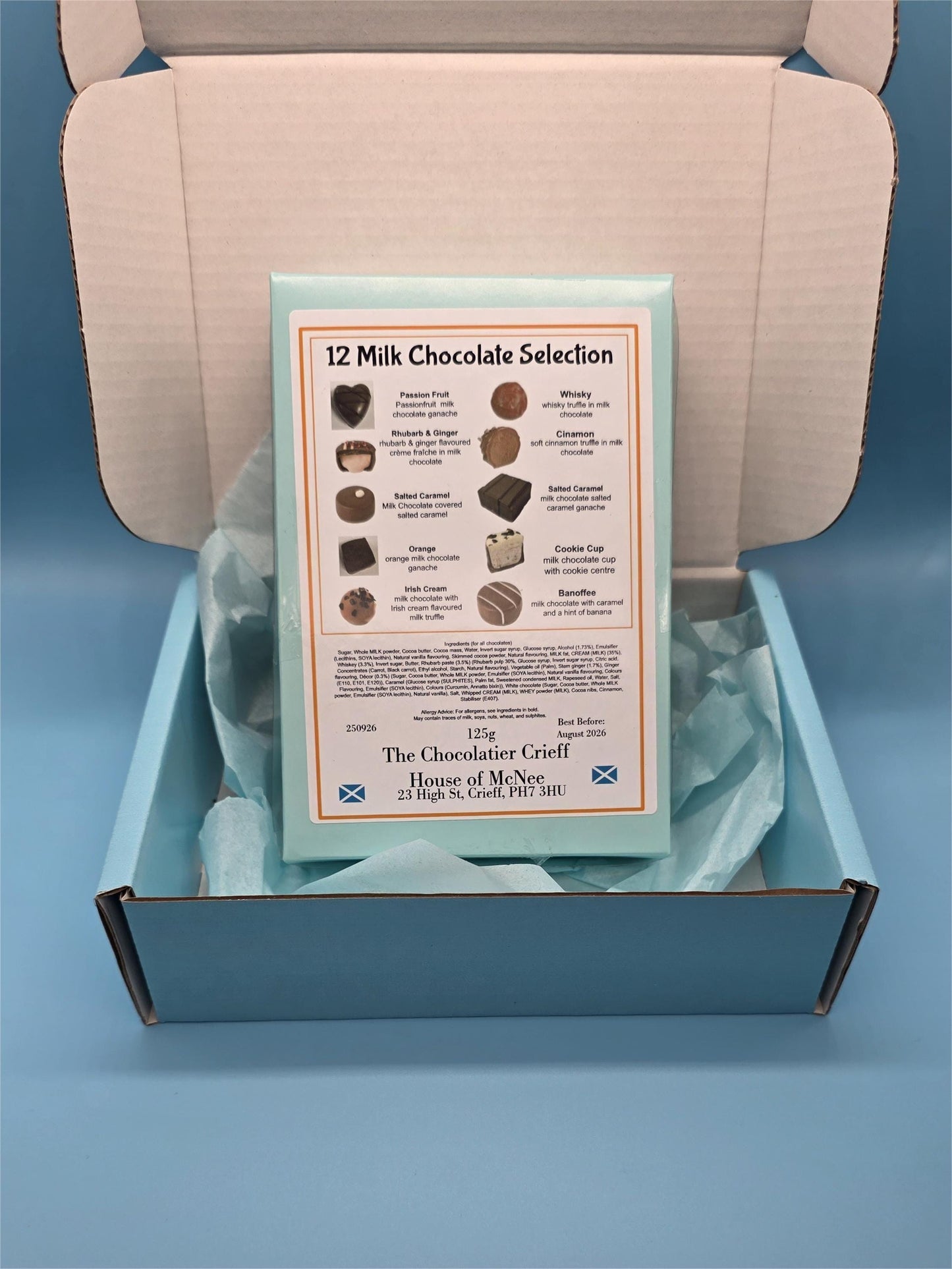 12 Milk Chocolate Selection