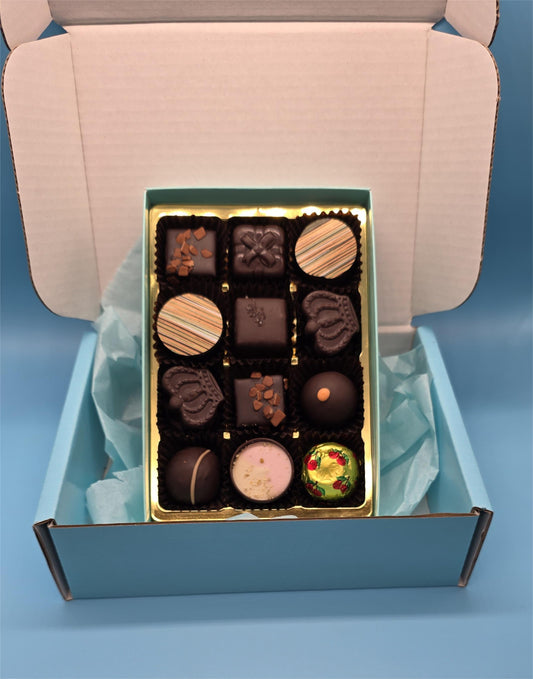 12 Dark Chocolate Selection