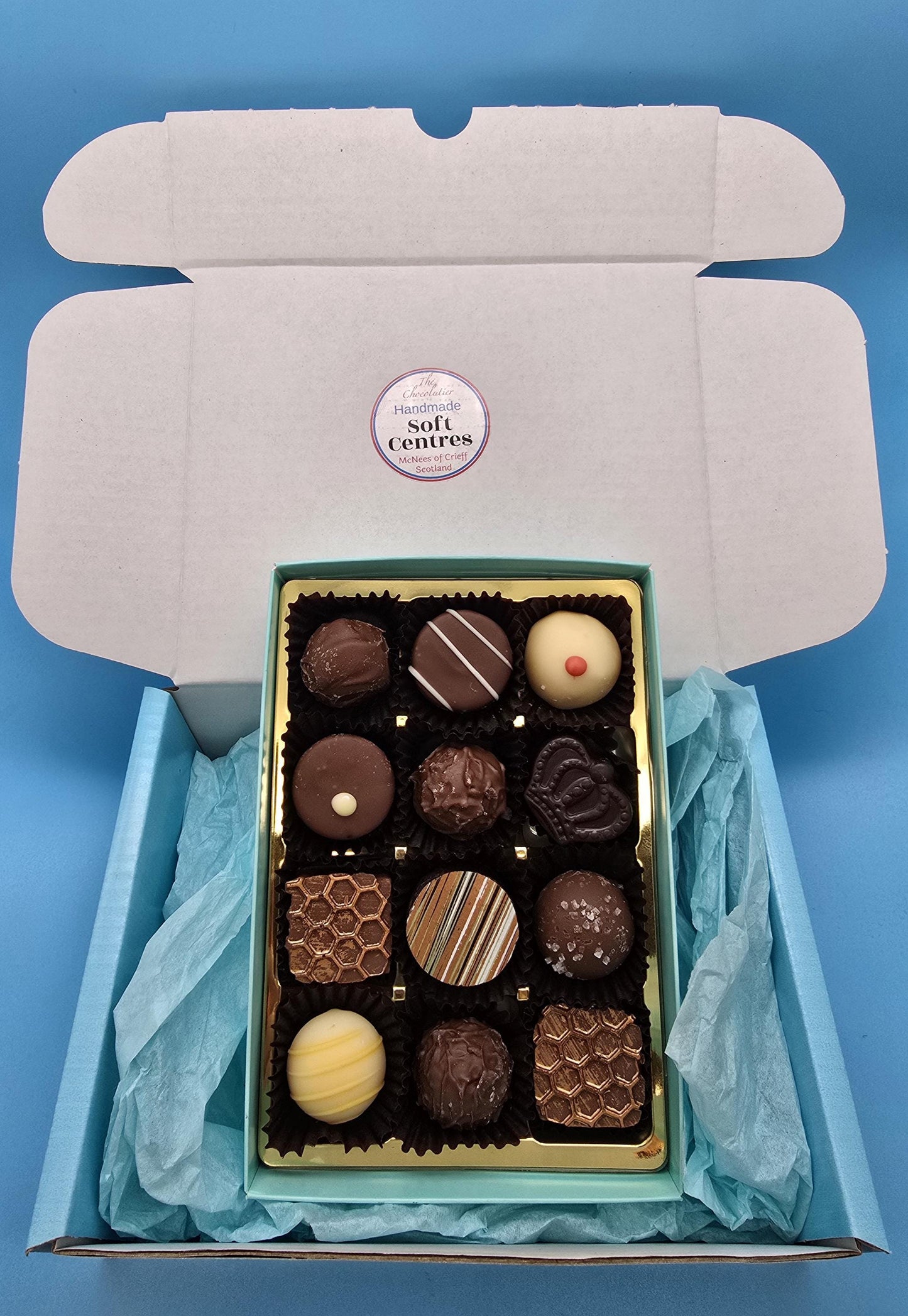 12 Soft Centres Chocolates