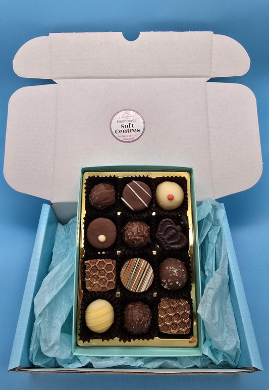 12 Soft Centres Chocolates