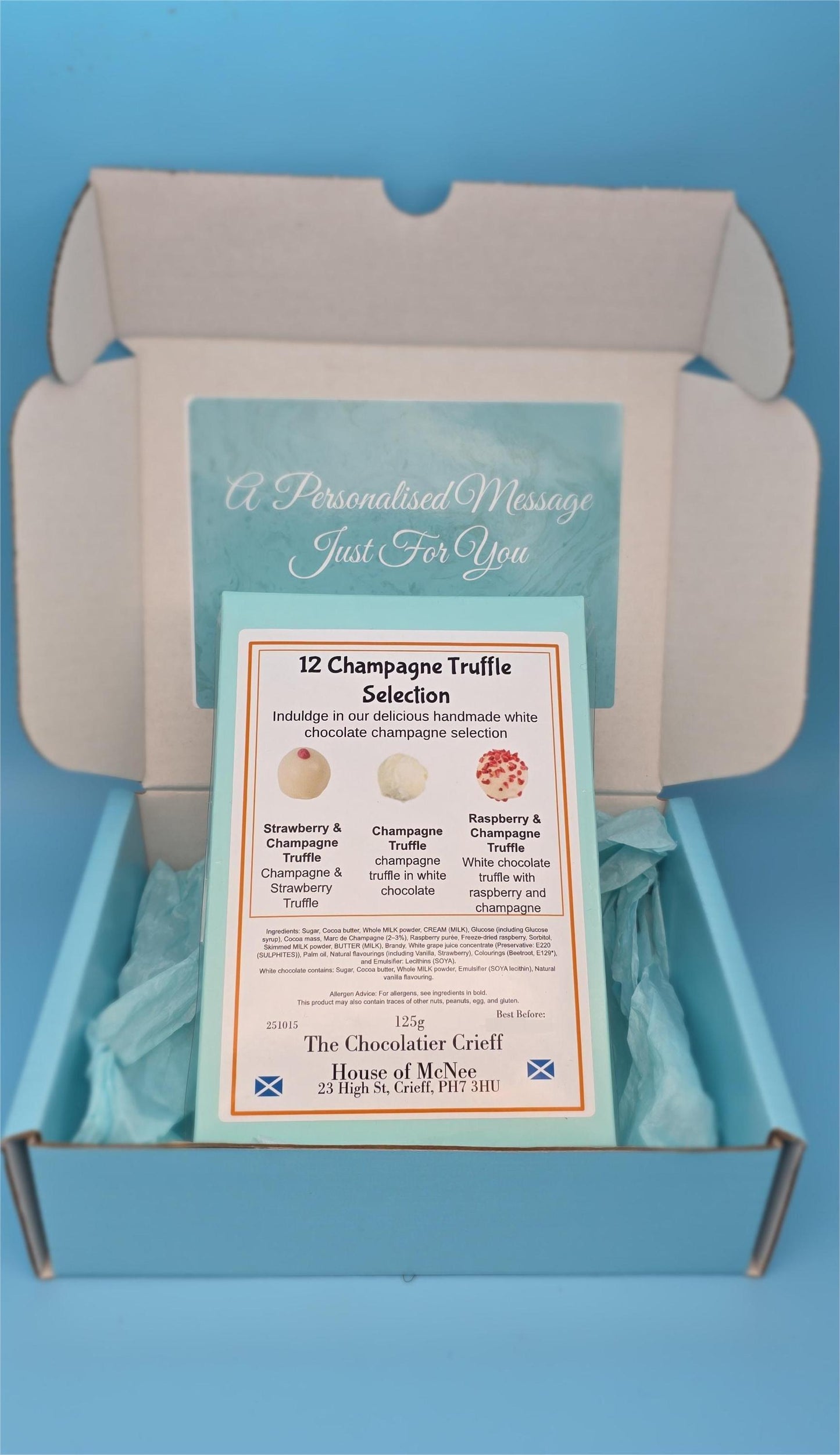 12 Champagne Truffle Selection
