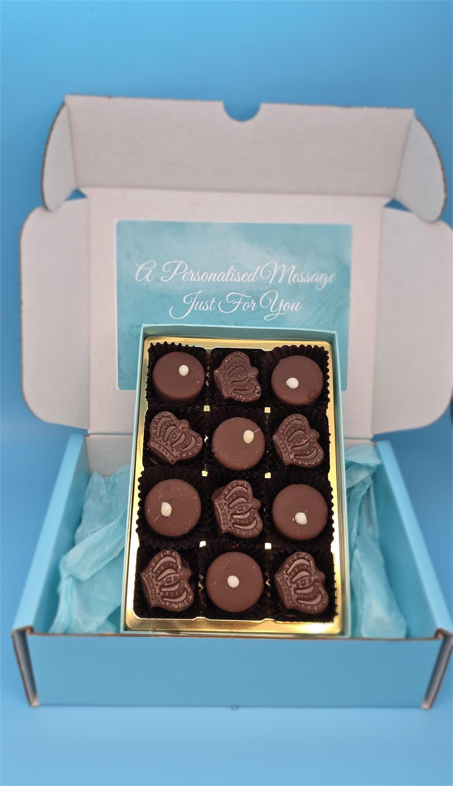 12 Salted Caramel Chocolates Selection