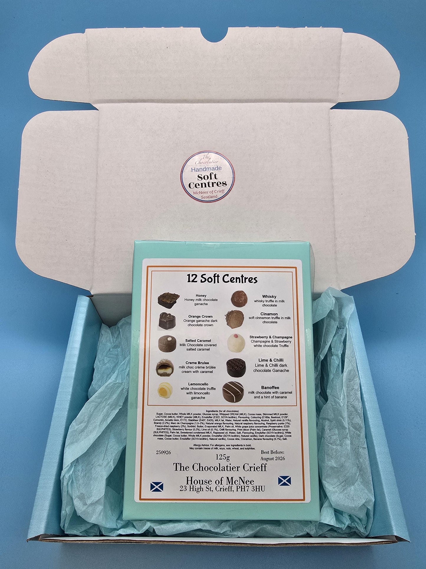 12 Soft Centres Chocolates